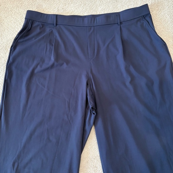 Halara Women Blue Pull On Stretch Pants Plus Size 3X Comfort Polyester Blend NWT - Picture 3 of 13